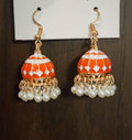Jhumka - Orange