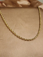✨ Gold Rope Chain Necklace – Aura de Luxe