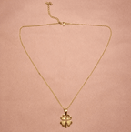 ✨Gold Clover Charm Necklace — Aurã de Luxé - Aurã de Luxê