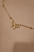 ✨ Bow Detail Gold - Tone Bracelet – Aurã de Luxé - Aurã de Luxê