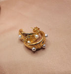 ✨ Aurã Celeste Pearl Hoops