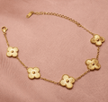 ✨ Gold Clover Élan Bracelet — Aurã de Luxé - Aurã de Luxê