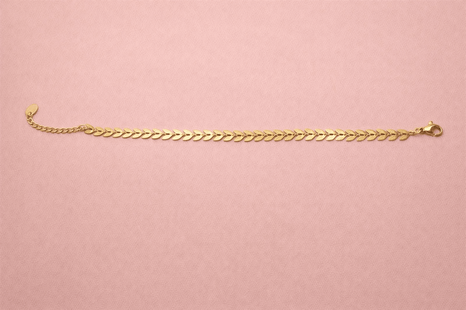 ✨ Leaf Chain Bracelet — Aurã de Luxé - Aurã de Luxê