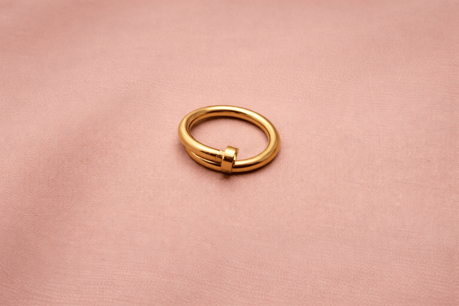 ✨ Elãn Nail Cuff Ring – Aura de Luxe - Aurã de Luxê