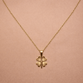 ✨Gold Clover Charm Necklace — Aurã de Luxé - Aurã de Luxê